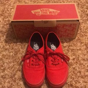 Red Vans